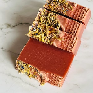 Honey Blossom Artisan Soaps with goat milk | Handmade