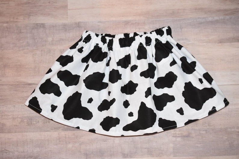 Cow Spots Skirt or Bloomers with or without poms
