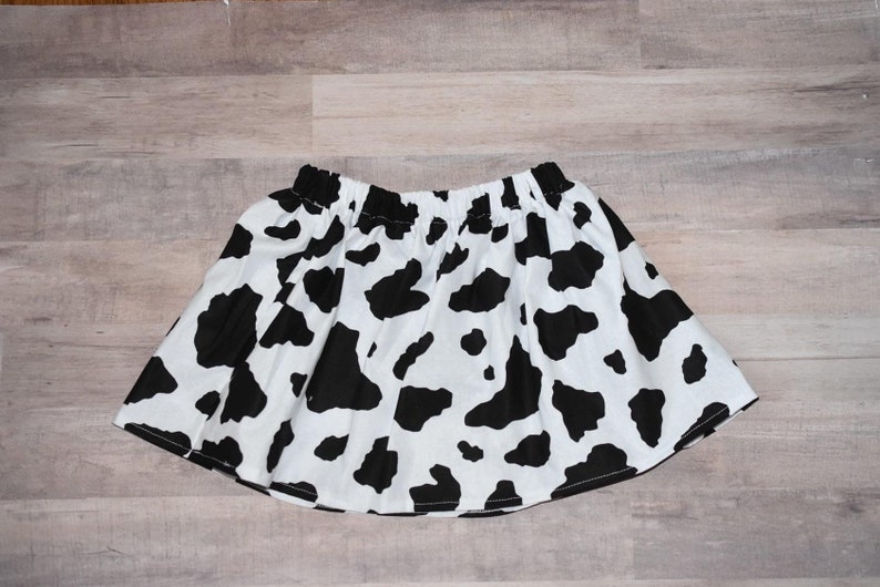 Cow Spots Skirt or Bloomers with or without poms
