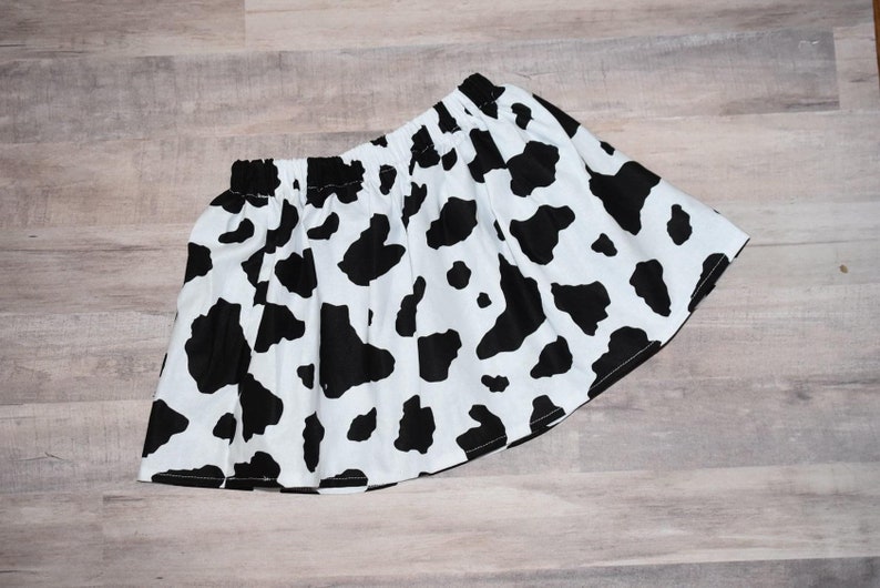Cow Spots Skirt or Bloomers with or without poms