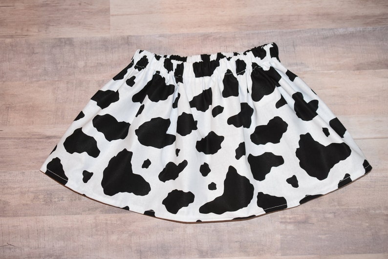 Cow Spots Skirt or Bloomers with or without poms