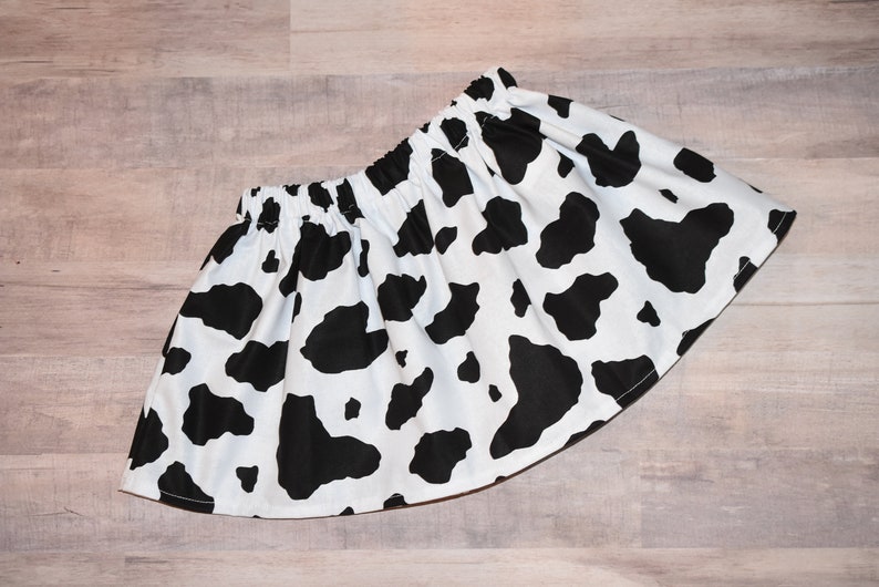 Cow Spots Skirt or Bloomers with or without poms