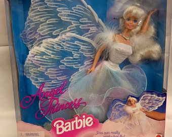 angel princess barbie 1996