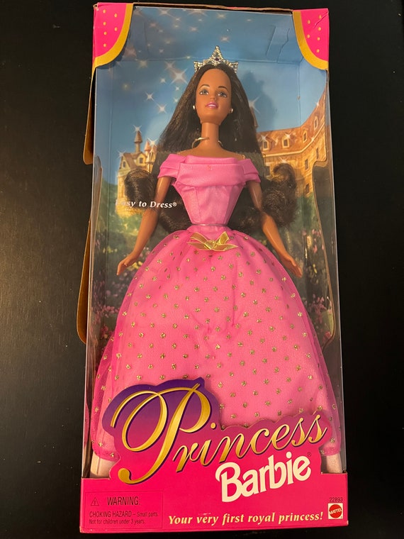 Princess barbie doll pink royal castle sale