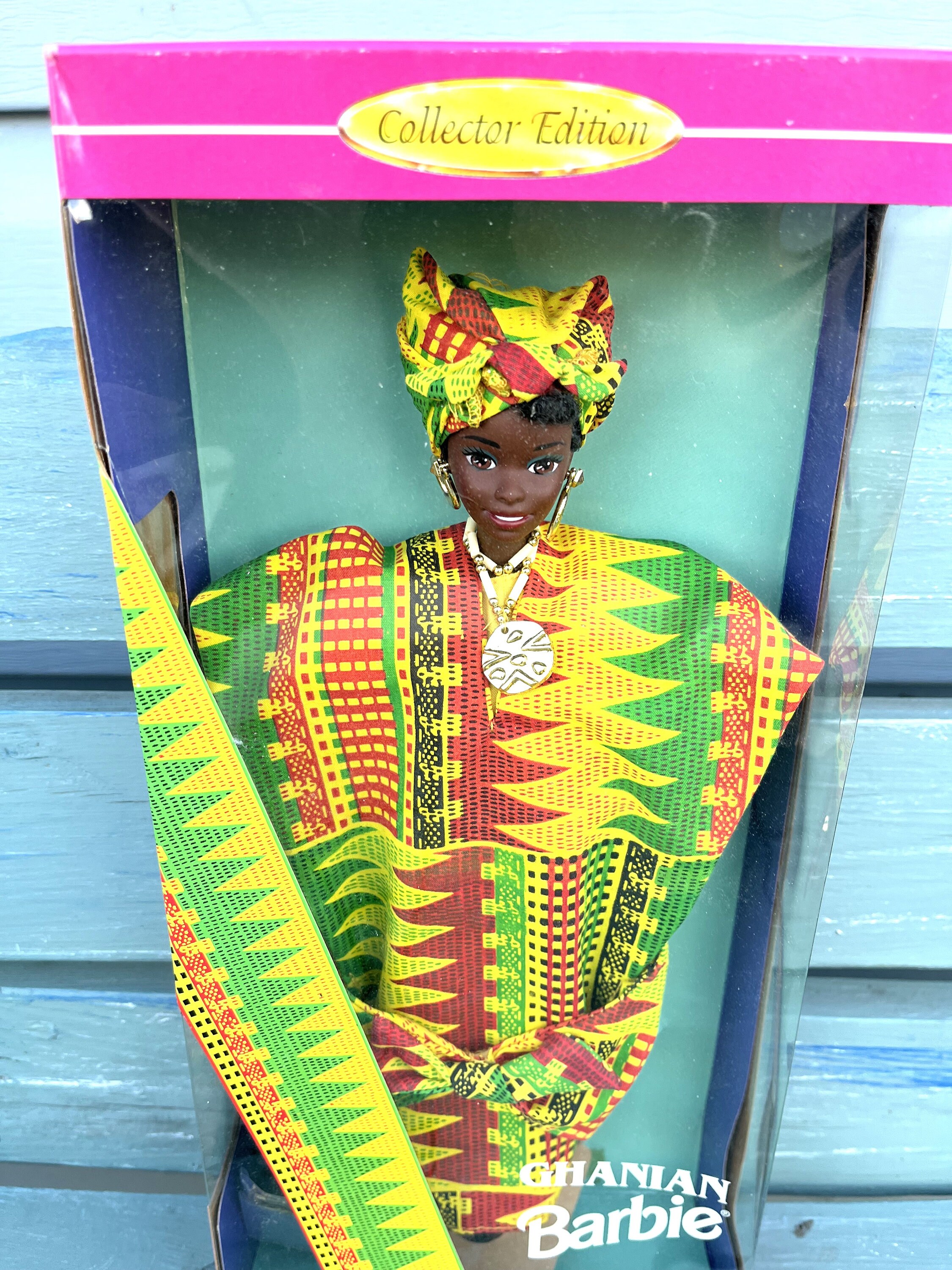 1996 Ghana Ghanian Barbie Doll Collector Edition Dolls of the World African 15303 W Box Christmas Holiday Stocking Stuffer Gift Etsy