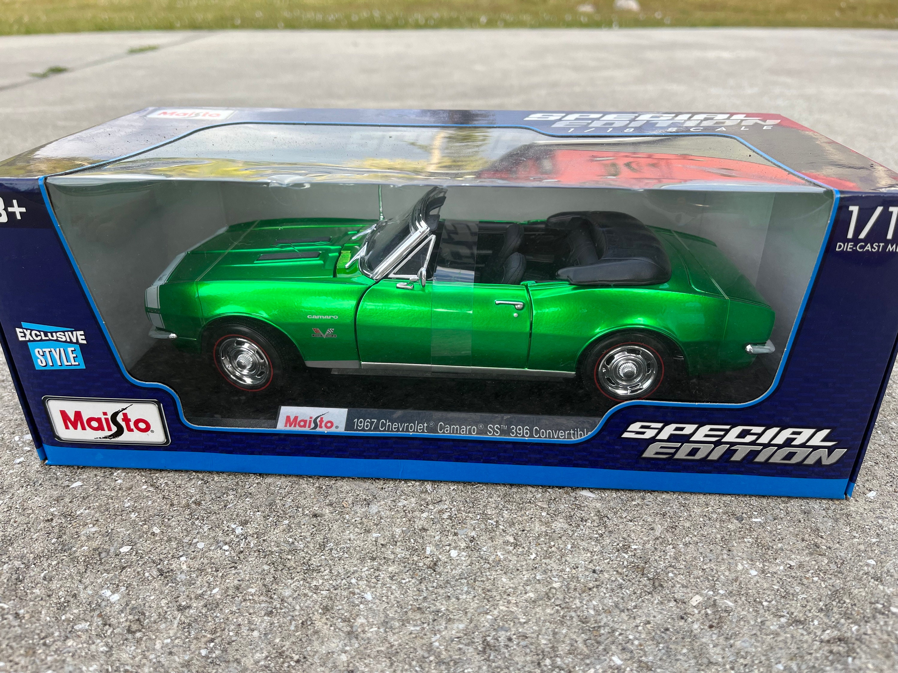 maisto 1/18 1967chevrolet camaro RS Maisto 1&frasl;18 Scale Diecast 31684 - 1967 Chevrolet Camaro RS&frasl;SS 396 - Red |  eBay UK