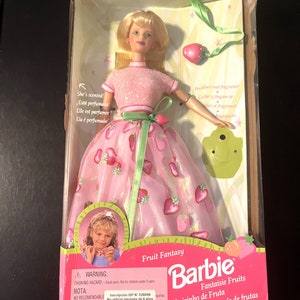 Barbie Fruit Fantasy Scented Doll 1998 Mattel 21386 Mattel w Box