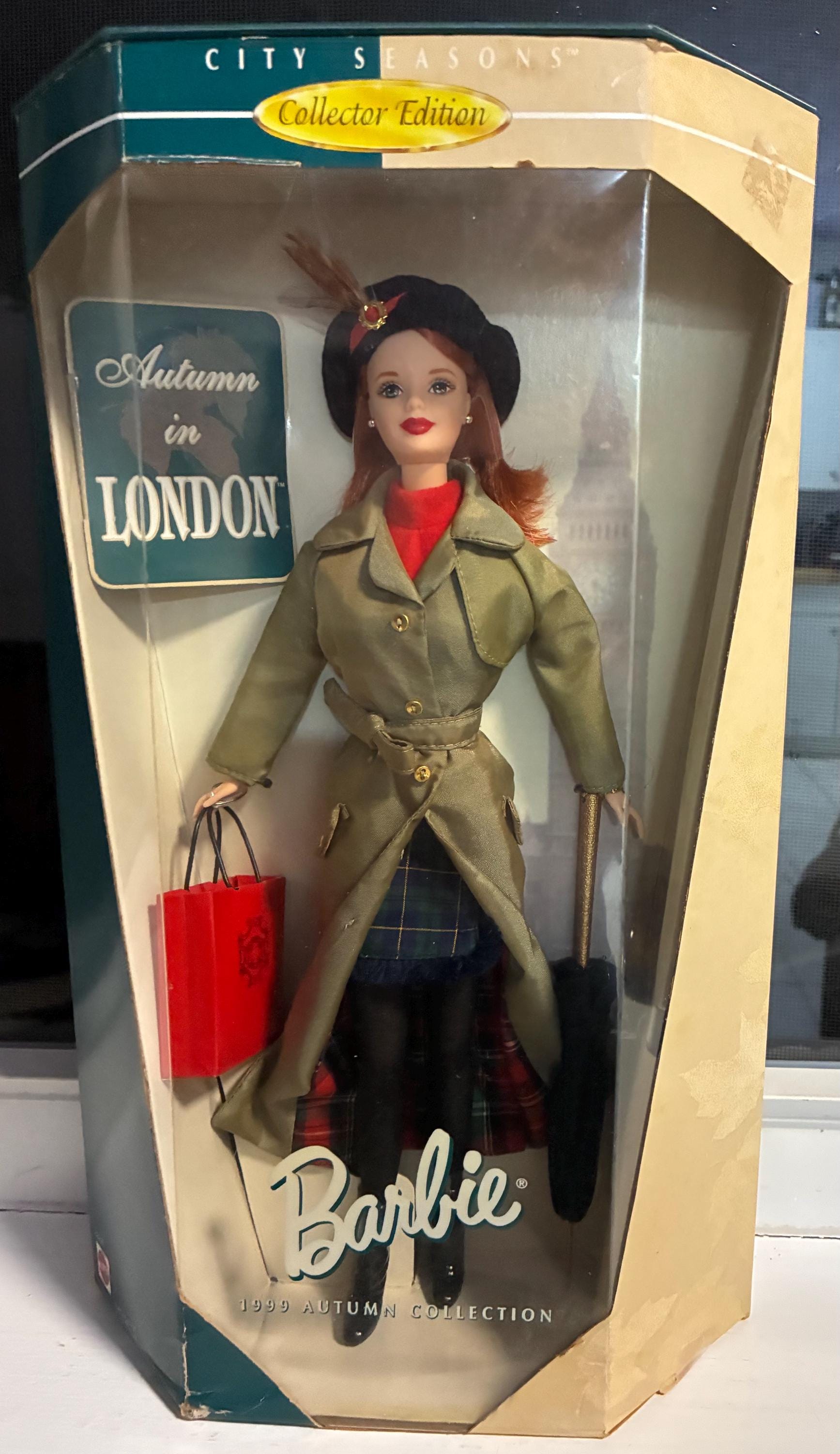 Autumn in London Barbie Doll City Seasons Autumn Collection 1999