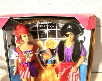 Mattel Barbie & Ken Doll 1998 Halloween Party Target Special Edition 19874 w Box