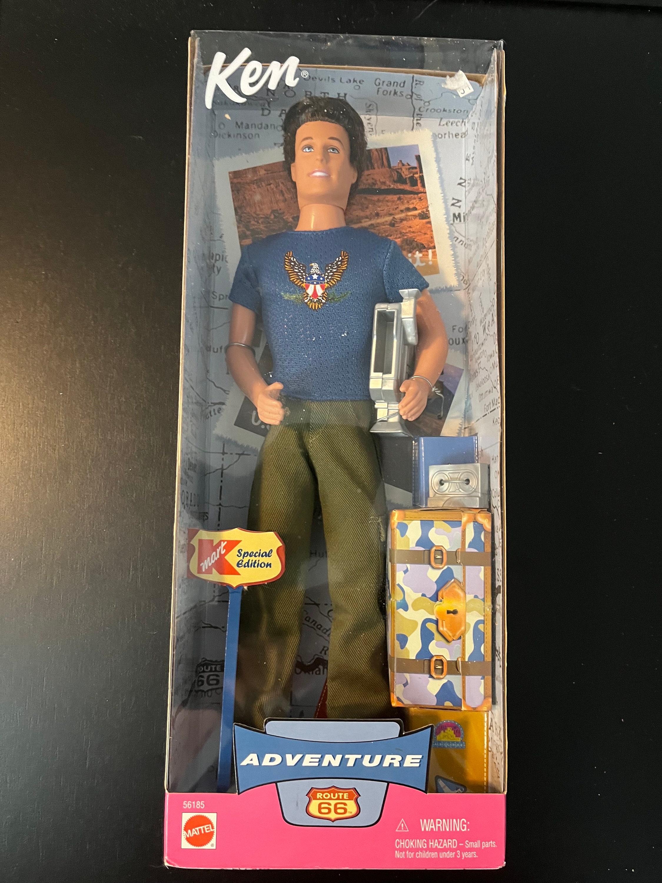 ken‼️ 2002 KEN Route 66 Adventure K Mart Special Edition Barbie