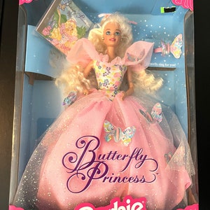 Poupée Barbie collection - BARBIE vintage butterfly princesse mattel 1976