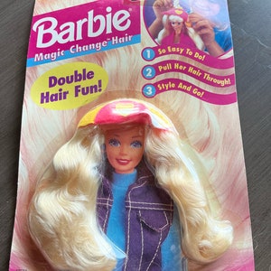 Blonde wig etsy barbie sale