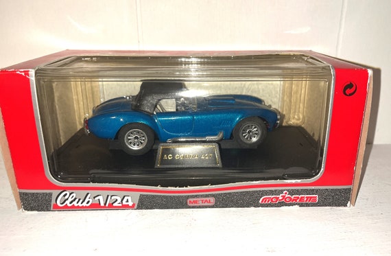 □MAJORETTE1/24 AC COBRA 427 Majorette Club AC Cobra 427 Blue