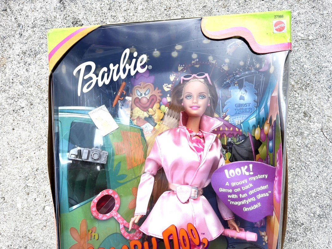 Mattel Barbie Doll 2000 Scooby Doo Where Are You Great Amusement Park Caper 27966 W Box - Etsy