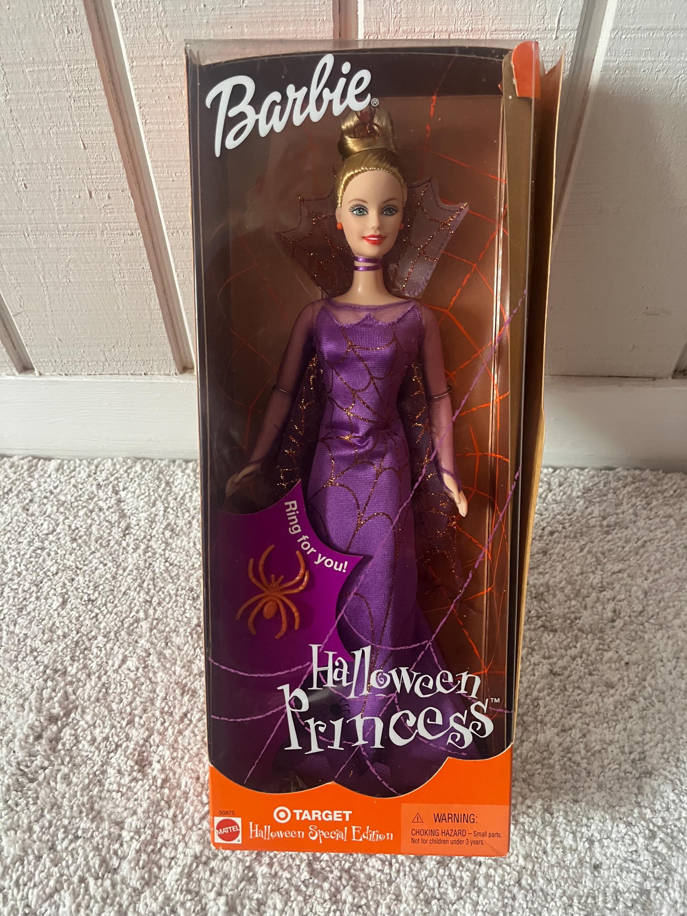 POUPÉE BARBIE MATTEL Halloween Princesse sorcière vintage 2001 Ref 50875 EUR 75,00 - FR