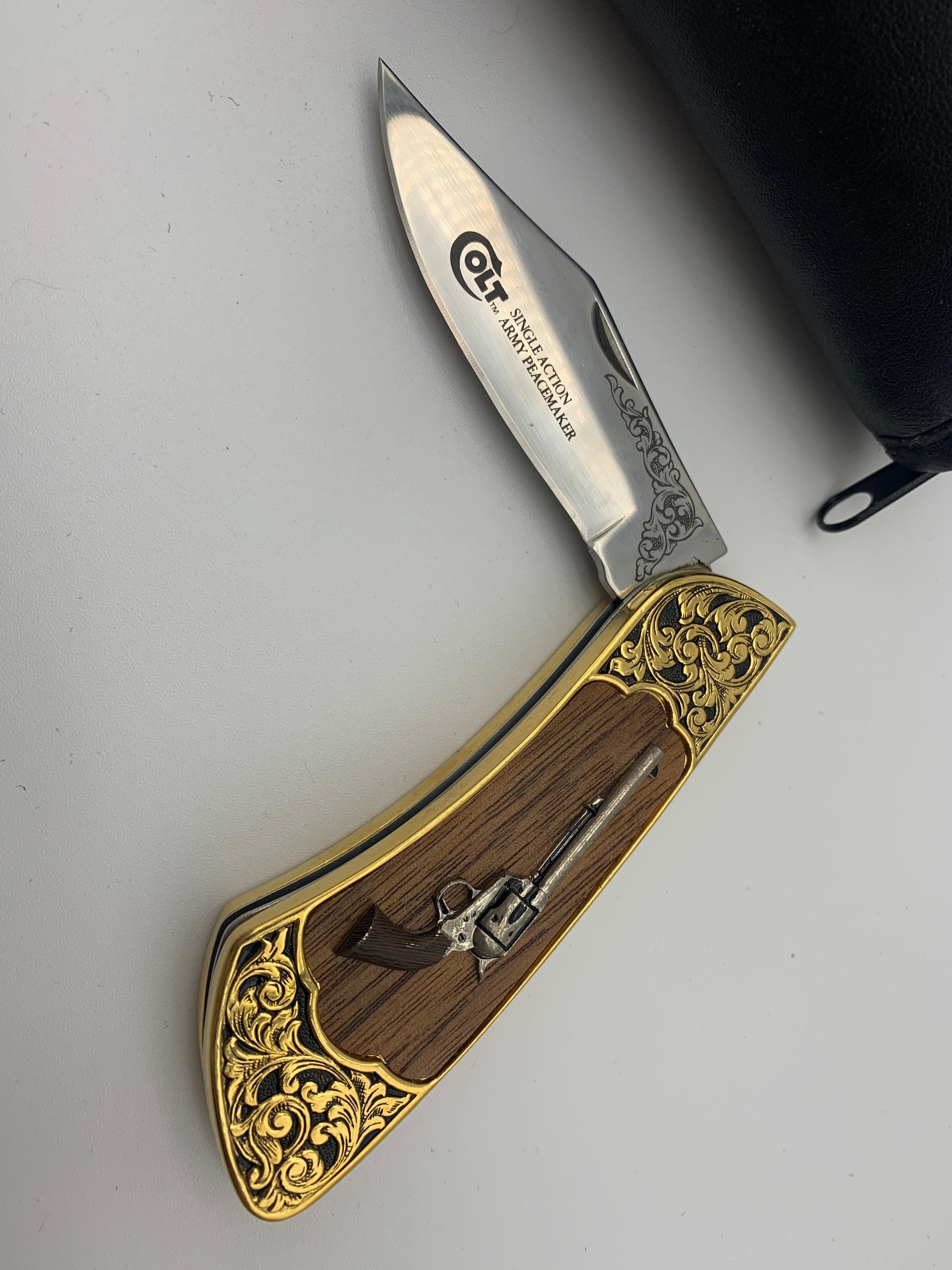 FRANKLIN MINT Colt Single Action Army Peacemaker Collector Knife W