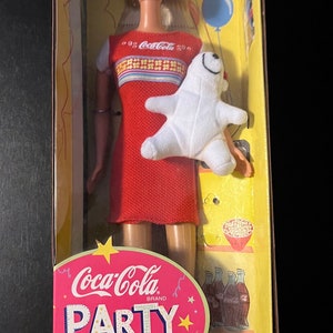 Coca-cola Party Barbie – With Polar Bear – Special Edition