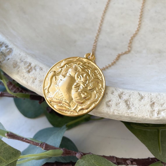 Persephone coin necklace deals