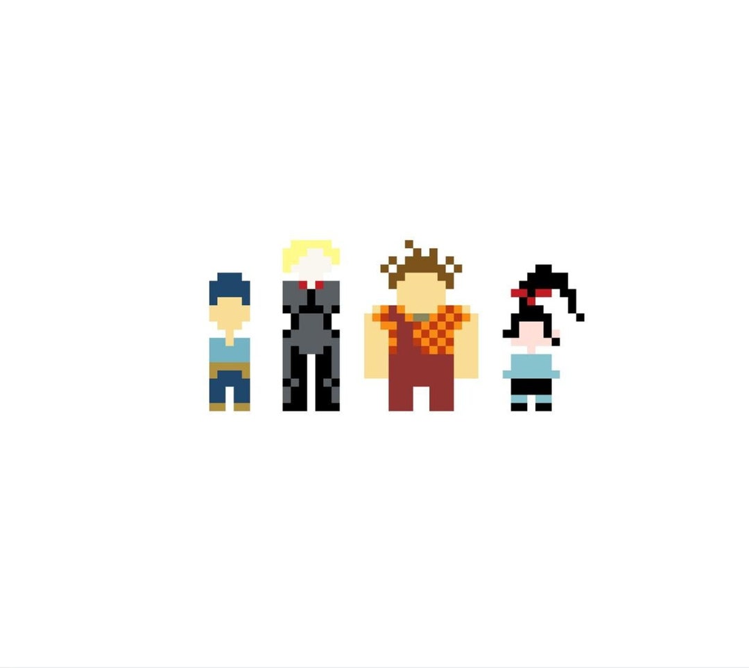 Wreck It Ralph Minimalist DIGITAL Cross Stitch Pattern - Etsy