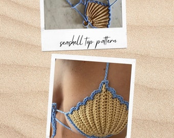 Seashell crochet top pattern