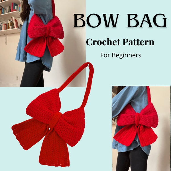 Bow Bag Crochet Pattern for beginners