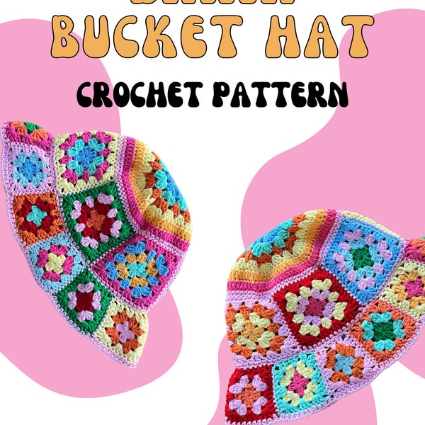 Bahia Bucket Hat Crochet Pattern for beginners