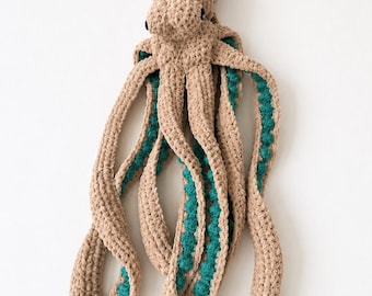 Haakpatroon Boris-octopus (pdf) – groot amigurumi-speelgoed (digitale download)