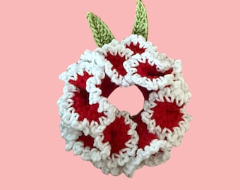 Haakpatroon anjerscrunchie