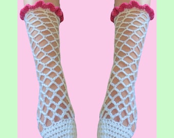Haakpatroon Romantic Socks voor beginners