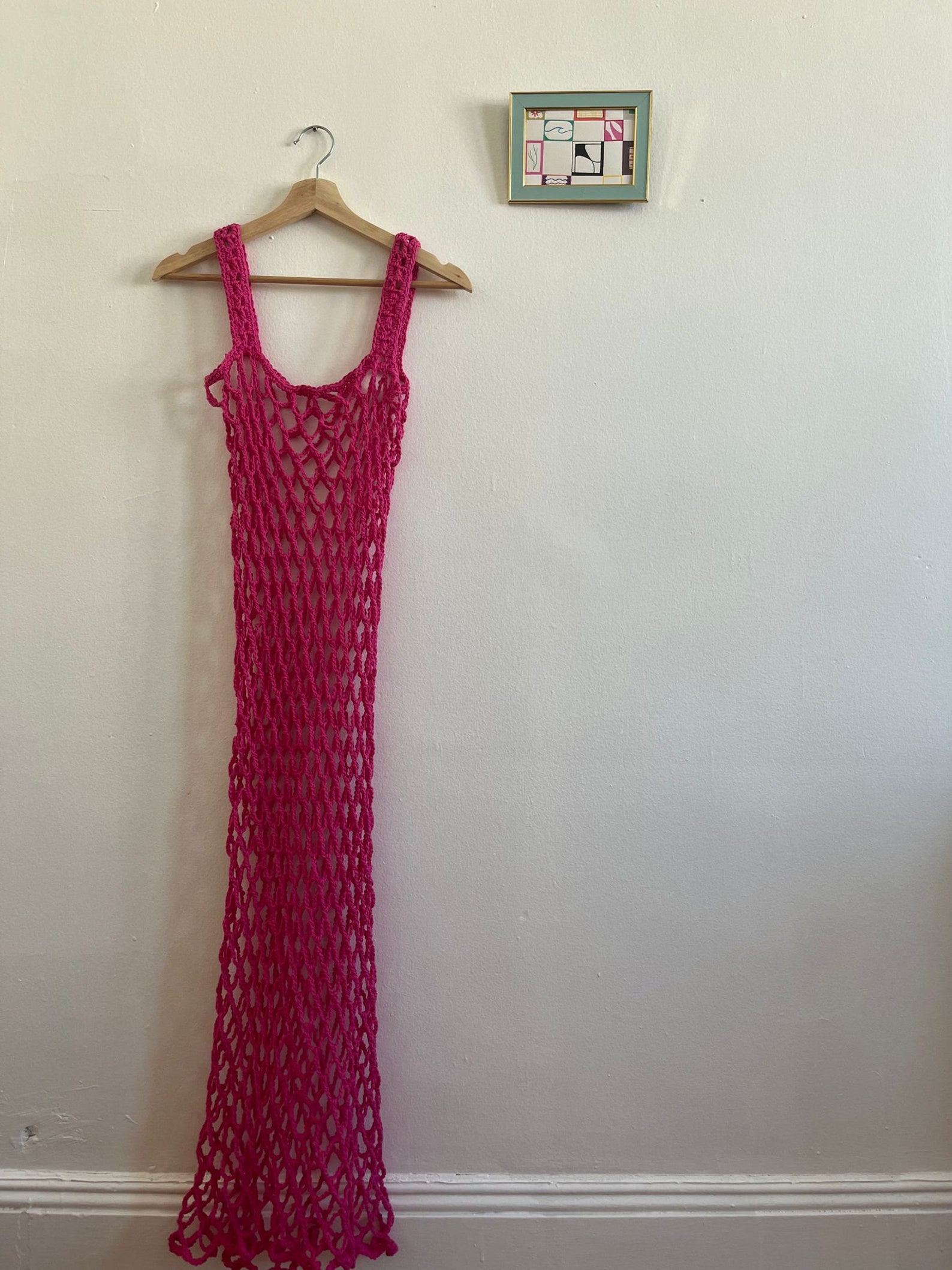 Maxi Mesh Pink Long Dress - Etsy