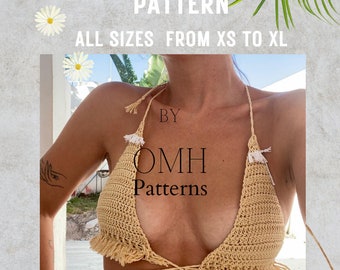 INSTANT DOWNLOAD Tulum Bikini Top PATTERN all sizes