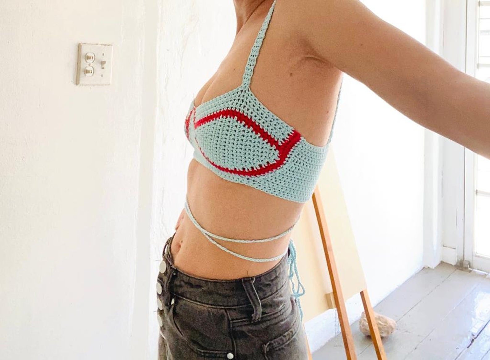 INSTANT DOWNLOAD PATTERN CrochetBralette Top Tutorial Etsy