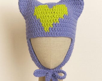 Haakpatroon kattenoren hoed – ontwerp omkeerbare tas voor beginners