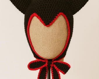 Evil Hat bow tied (crochet)