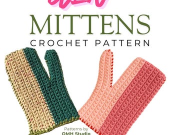 Haakpatroon ovenwanten: beginnersvriendelijk (pdf-patroon)