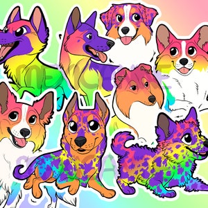 ÉLEVAGE ARC-EN-CIEL FIERTÉ | Stickers chien