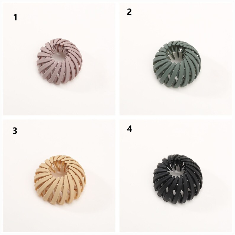 2 Pcs/lot Frosted Lazy Bird's Nest Tray Hairpin Hairball Etsy