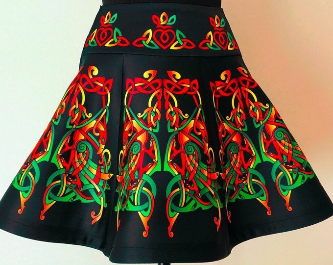 Irish Dance/Skirt/ European Style/Personal Skirt For Irish Dancing/Practice And Competitions/ Celtic