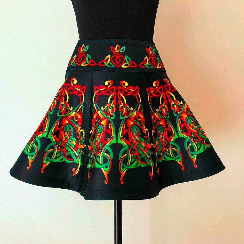 Irish Dance/Skirt/ European Style/Personal Skirt For Irish Etsy