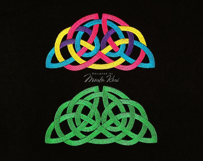 Celtic Knot Satin Stitch Embroidery Design Cuffs Belt, Irish Patterns, Celtic Motifs, Knotwork Embroidery, Celtic Knots, Irish Dance