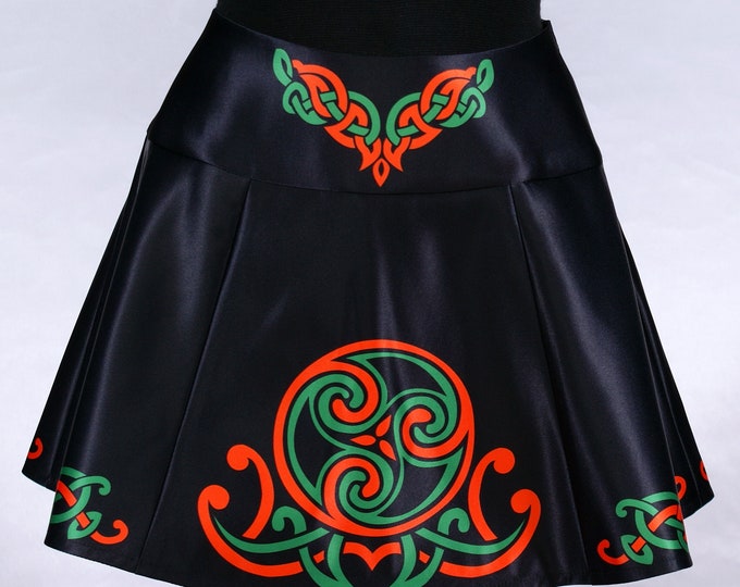 Irish Dance/Skirt/ European Style/Personal Skirt For Irish Dancing/Practice And Competitions/ Celtic