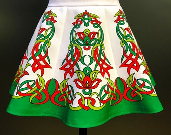 Irish Dance/Skirt/ European Style/Personal Skirt For Irish Dancing/Practice And Competitions/ Celtic/ Irish