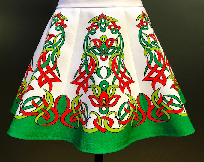 Irish Dance/Skirt/ European Style/Personal Skirt For Irish Dancing/Practice And Competitions/ Celtic/ Irish
