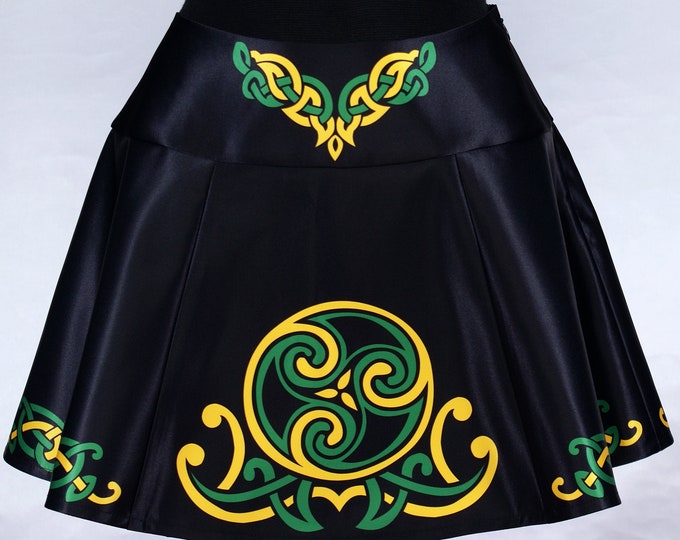Irish Dance/Skirt/ European Style/Personal Skirt For Irish Dancing/Practice And Competitions/ Celtic
