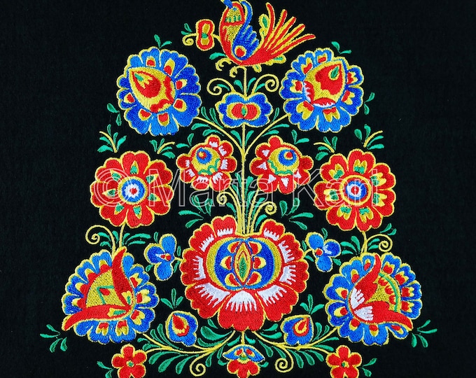 Machine embroidery,Floral embroidery design,Satin embroidery,Embroidery design,Moravian embroidery,Flower embroidery,Moravian folk art