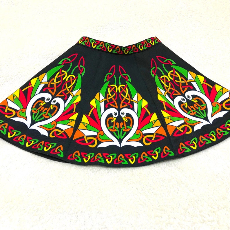 Irish Dance/skirt/ European Style/personal Skirt for Irish Etsy Sweden