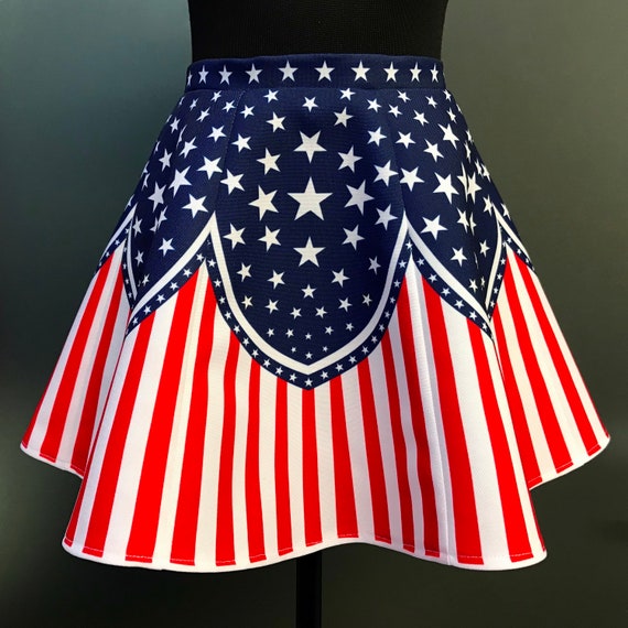 Skirt/US Flag Skirt/USA Flag/4th of July/July 4/Independence | Etsy