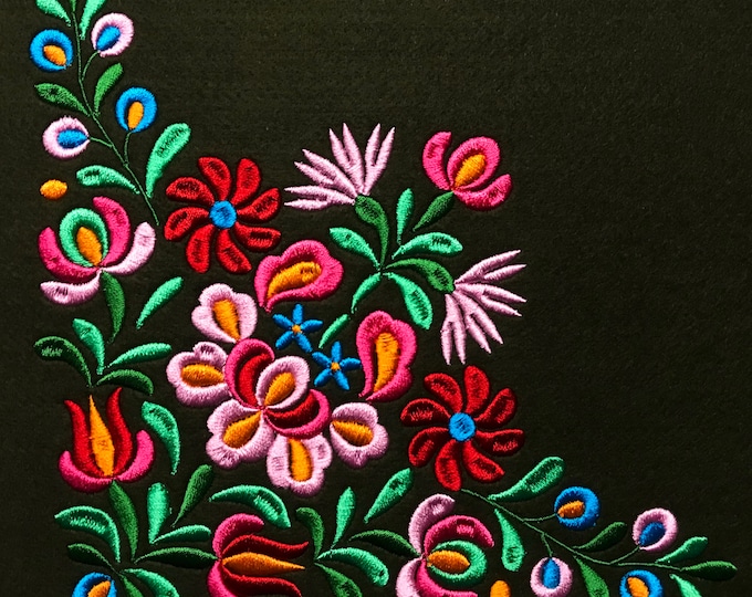 Machine embroidery,Floral embroidery design,Satin embroidery,Embroidery design,Hungarian embroidery,Flower embroidery,Hungarian folk art