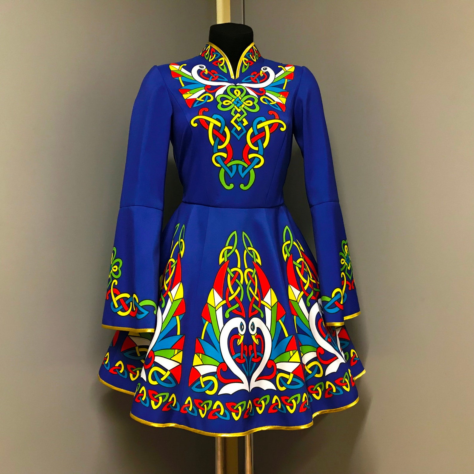 Irish Dance/dress/ European Style/personal Skirt for Irish Etsy