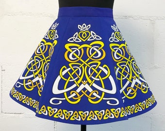 Irish Dance/Skirt/ European Style/Personal Skirt For Irish Dancing/Practice And Competitions/ Celtic/ Owl/Butterfly